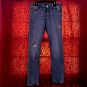 TRUE RELIGION, JENNIE CURVY High Rise Skinny, Color Light Blue, Size 30